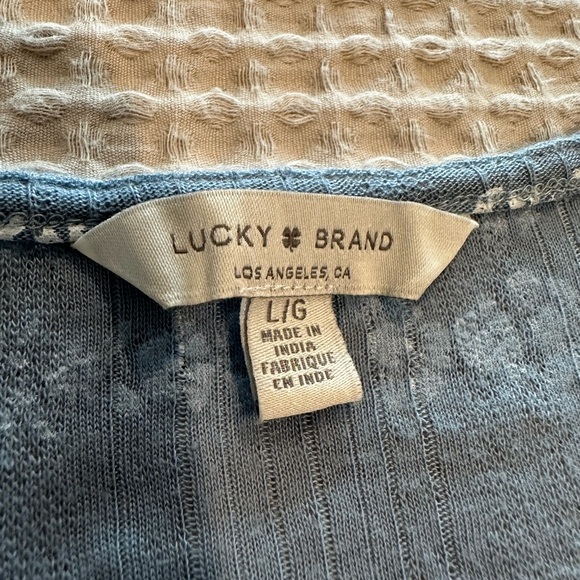 Lucky Brand blouse tank - size L - 72% Polyester, 28% Viscoe - Picture 3 of 3